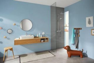 Душевая стойка HANSGROHE Croma E 280 1jet Showerpipe 27630000 с термостатом